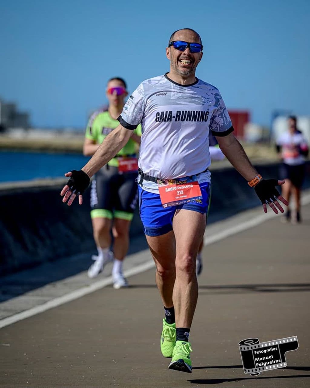 Atleta com o dorsal 213