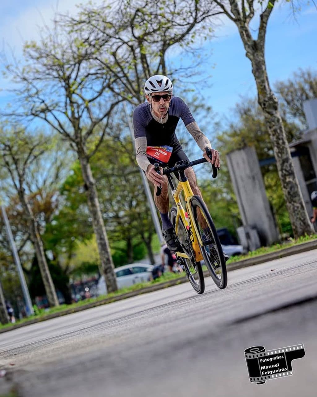 Atleta com o dorsal 224