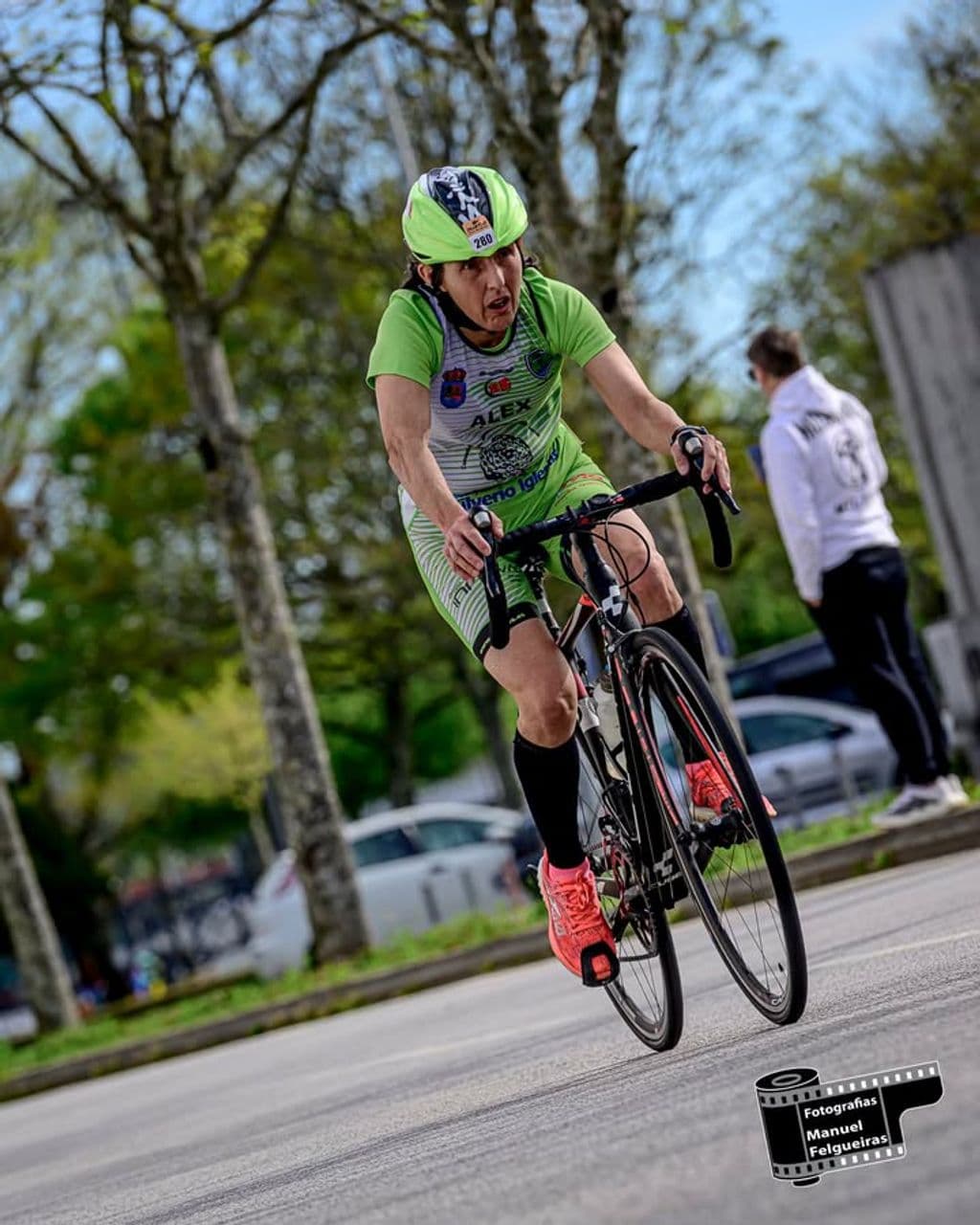 Atleta com o dorsal 280