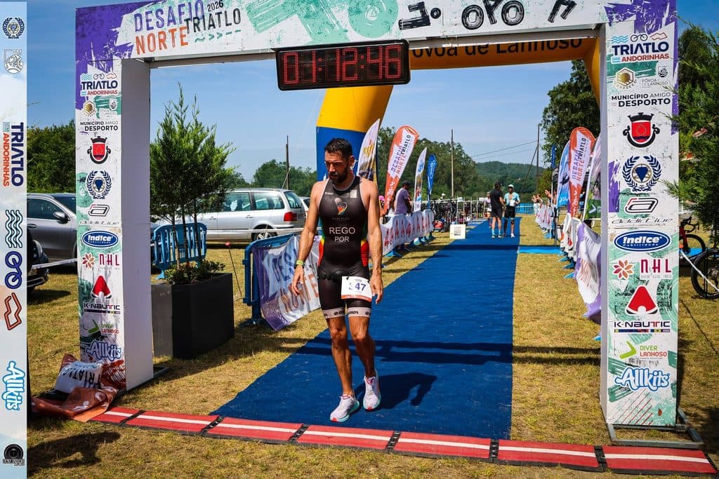 Atleta com o dorsal 202