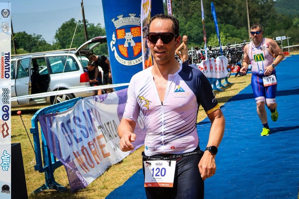 Atleta com o dorsal 120