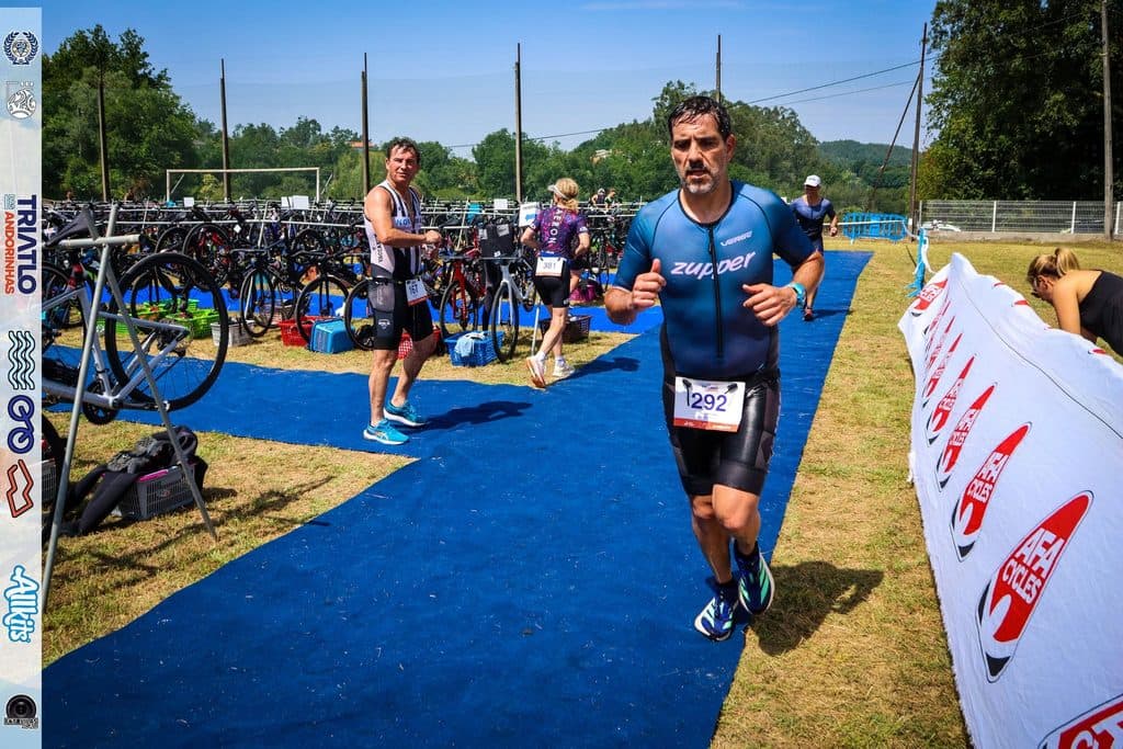 Atleta com o dorsal 292