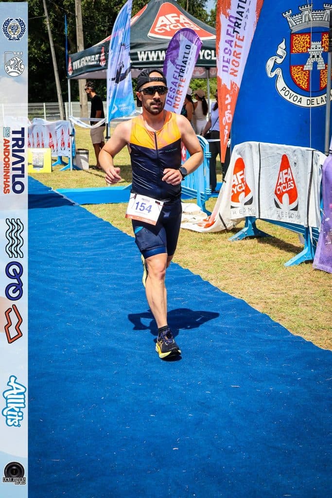 Atleta com o dorsal 154