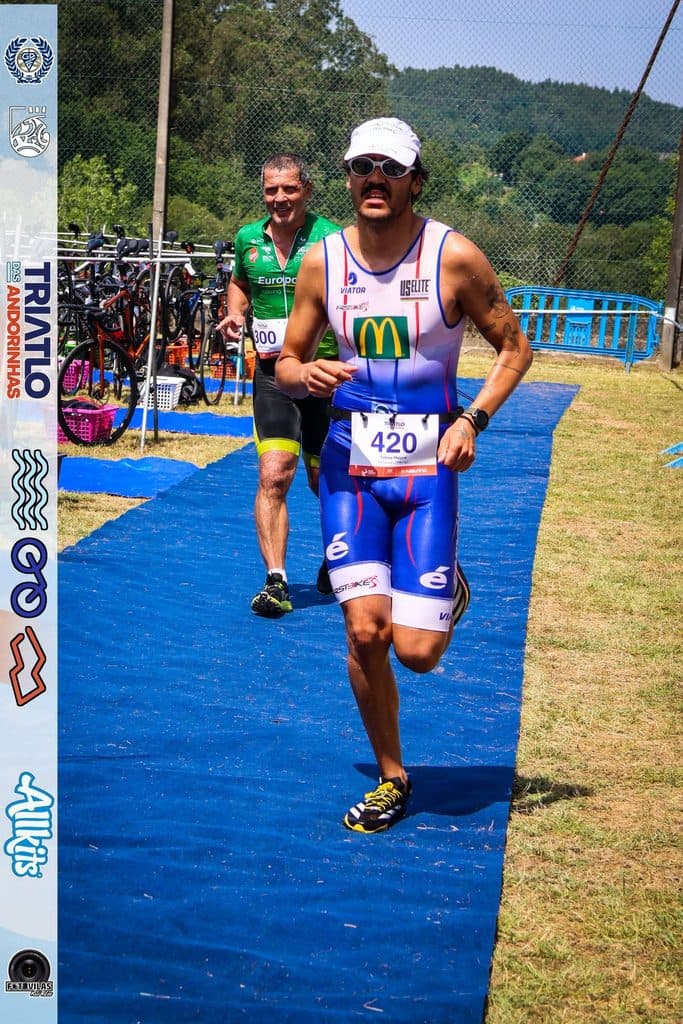 Atleta com o dorsal 420