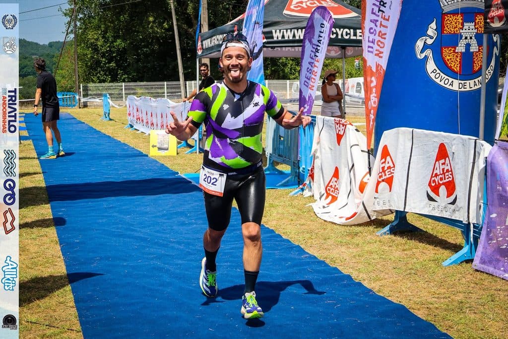 Atleta com o dorsal 202