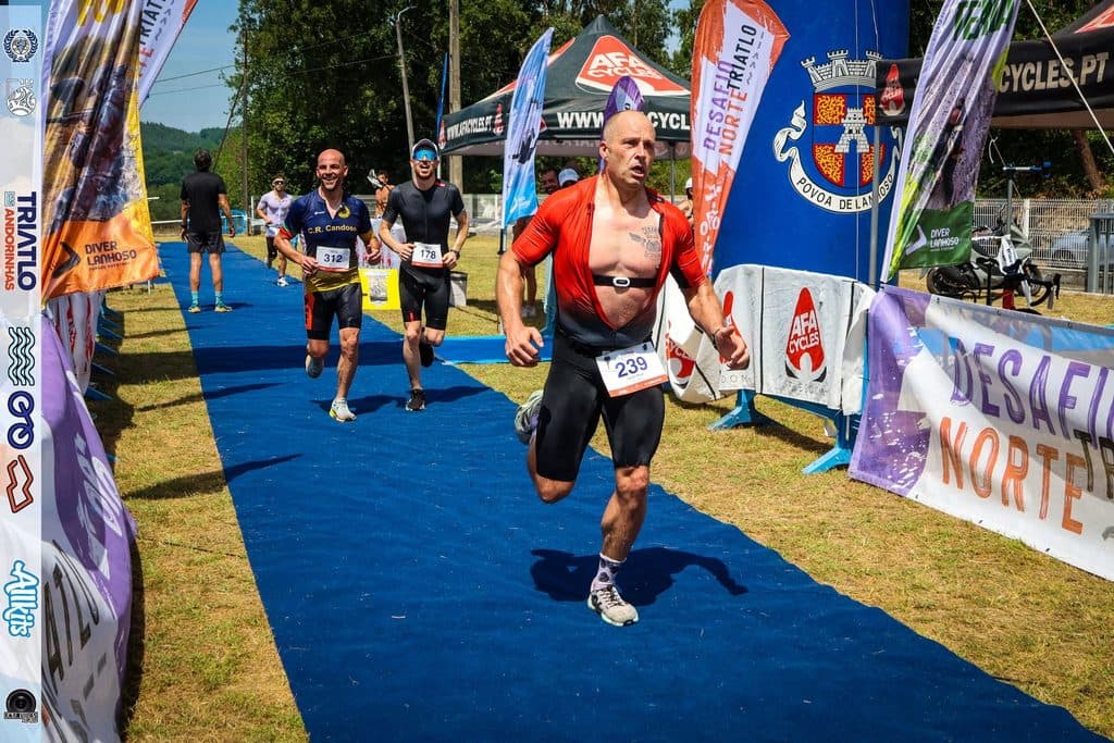 Atleta com o dorsal 312