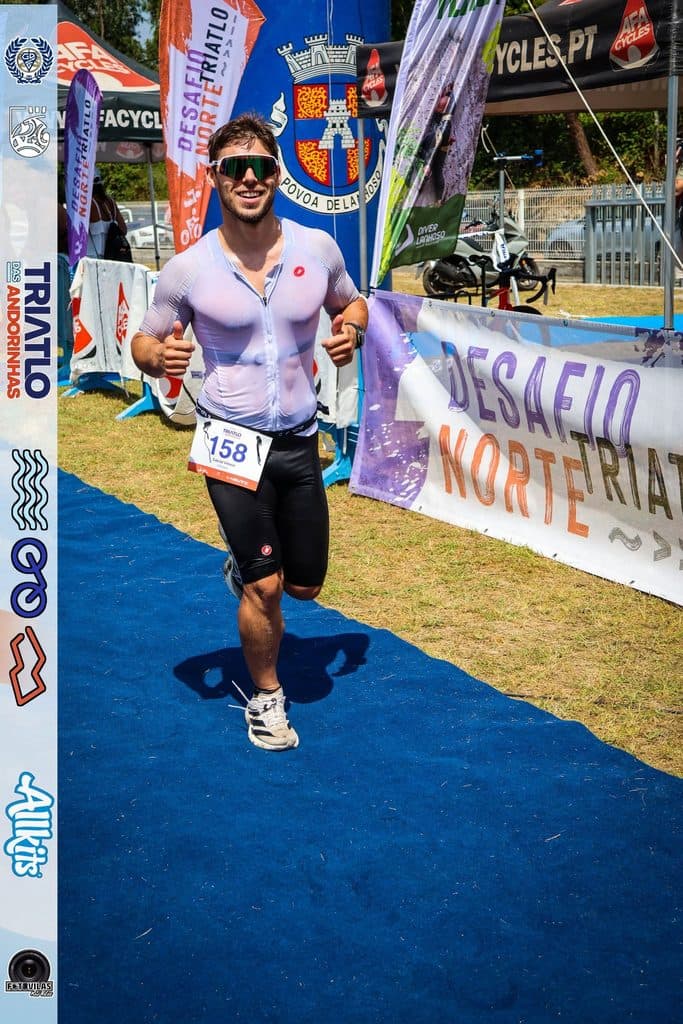 Atleta com o dorsal 158