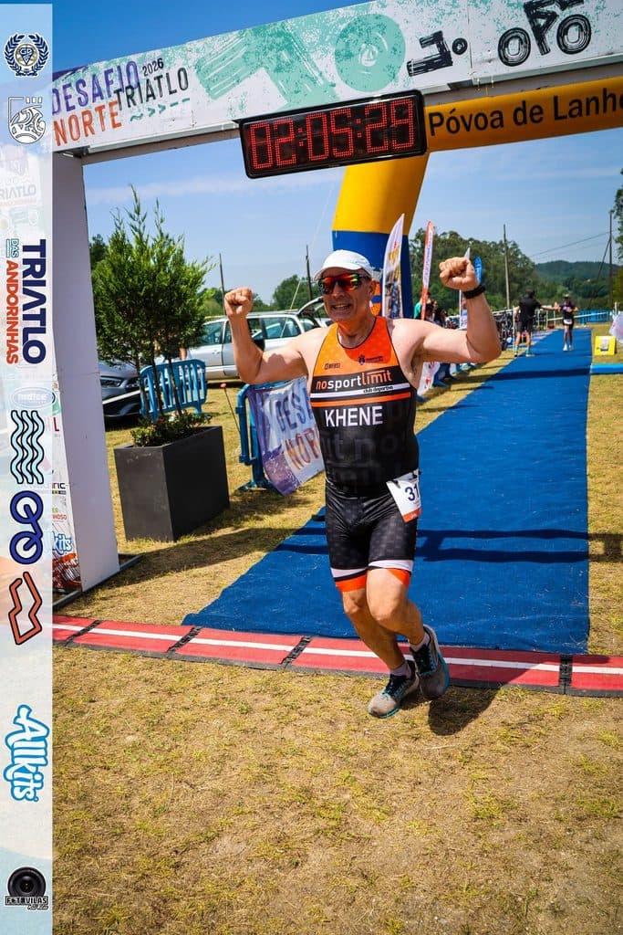 Atleta com o dorsal 202