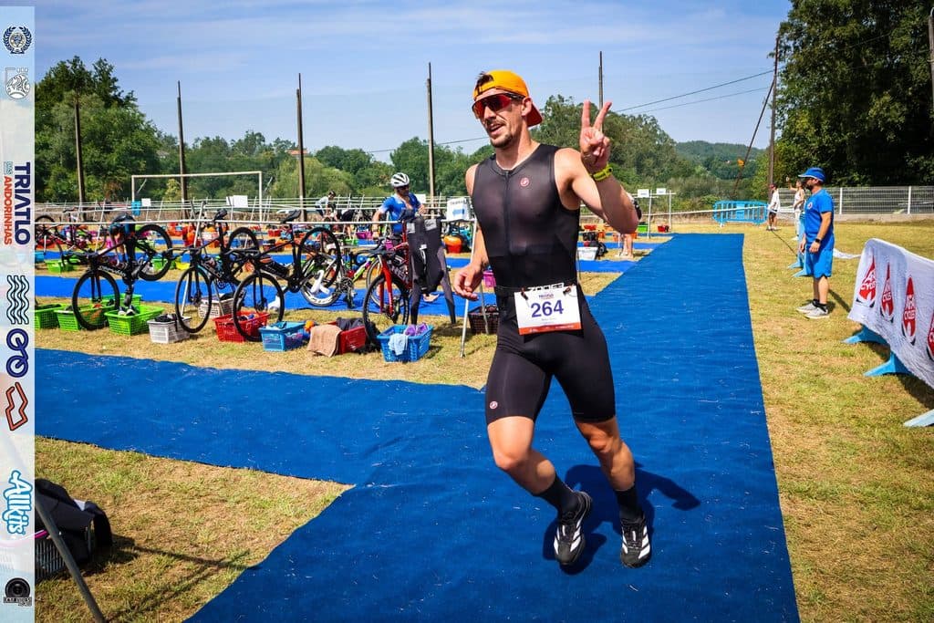 Atleta com o dorsal 264
