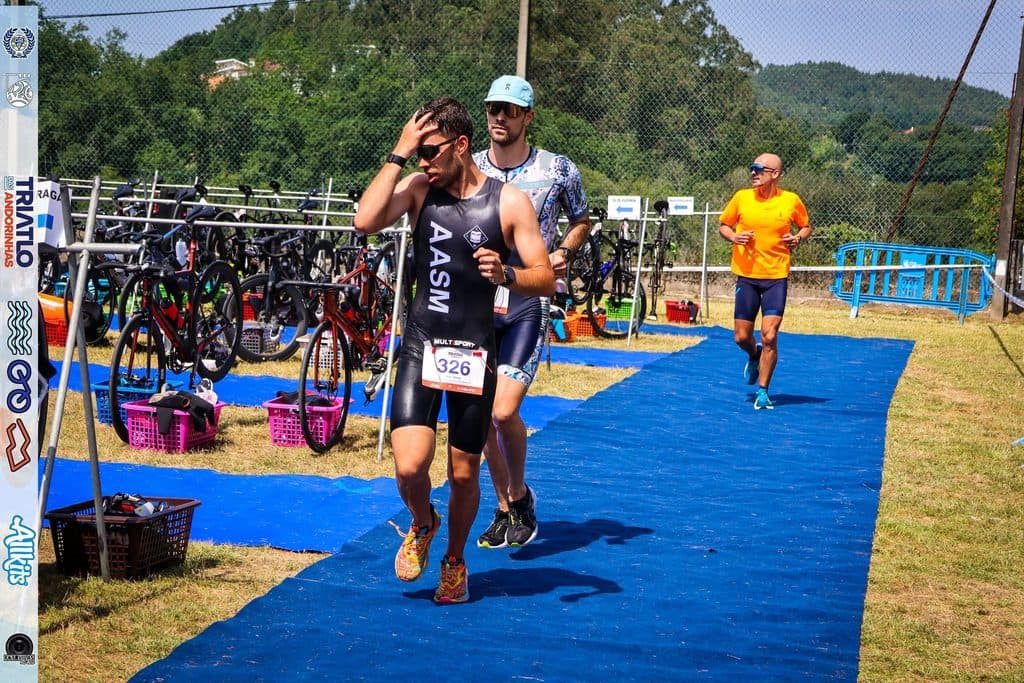 Atleta com o dorsal 132