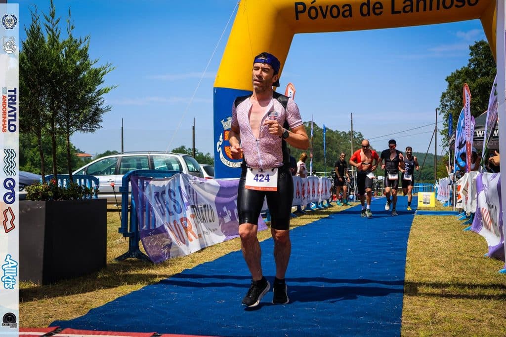 Atleta com o dorsal 424