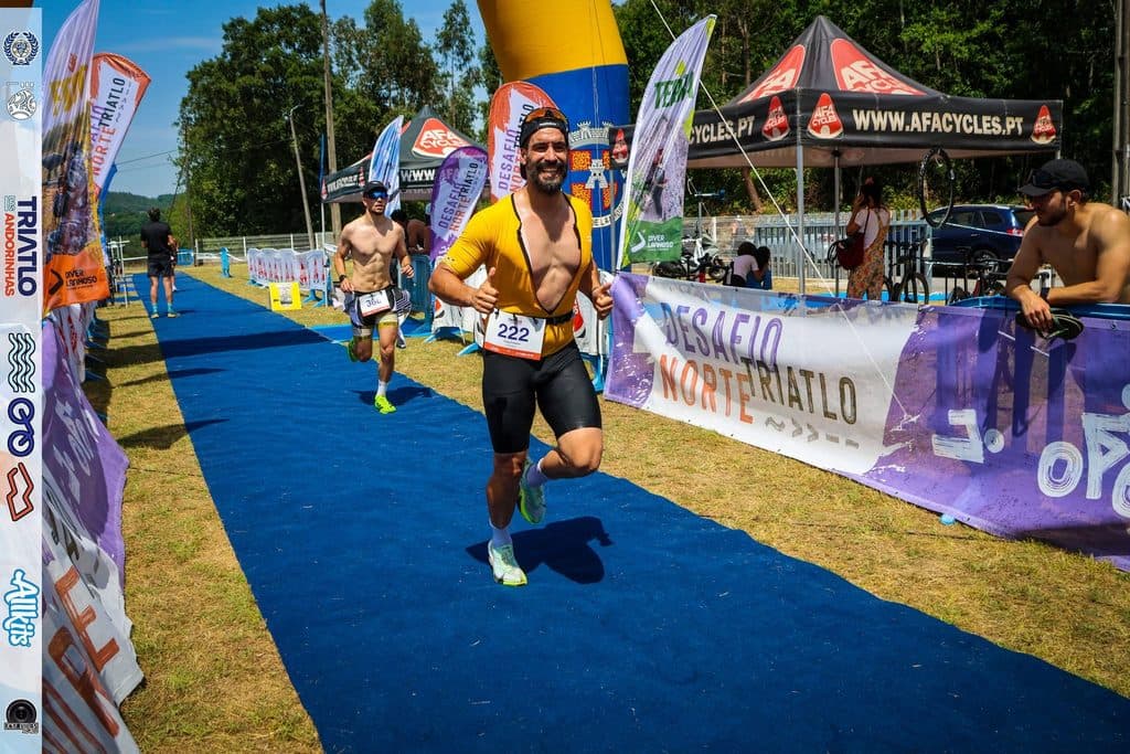 Atleta com o dorsal 222