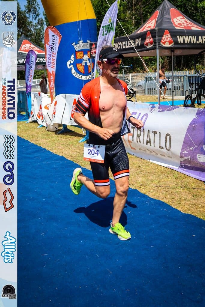 Atleta com o dorsal 204