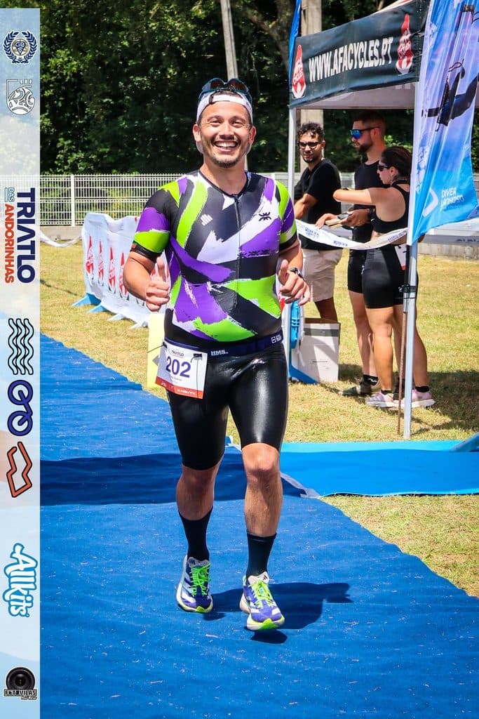 Atleta com o dorsal 202