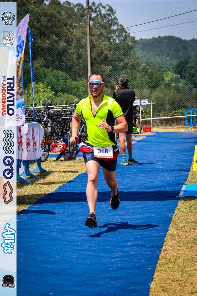 Atleta com o dorsal 318