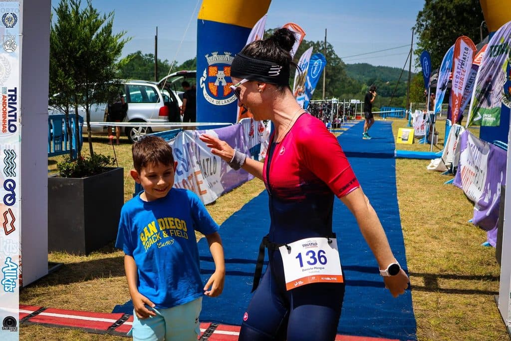 Atleta com o dorsal 136
