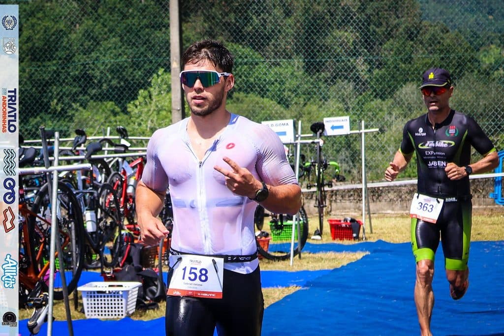 Atleta com o dorsal 158