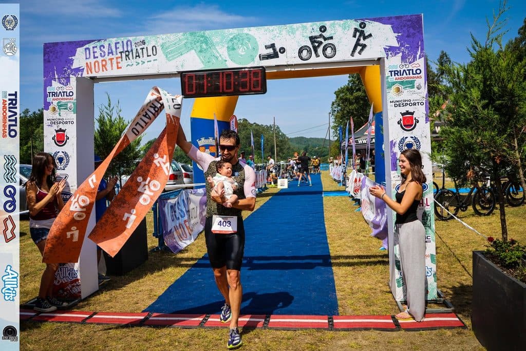 Atleta com o dorsal 202