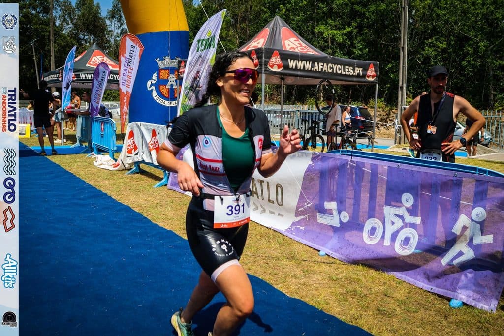 Atleta com o dorsal 391