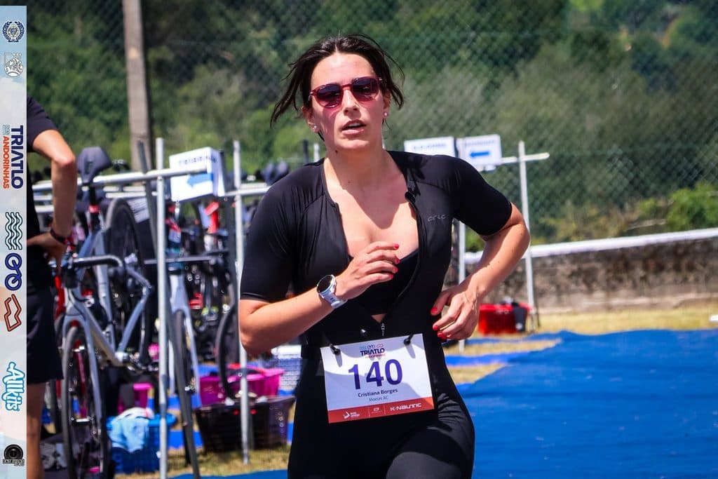 Atleta com o dorsal 140