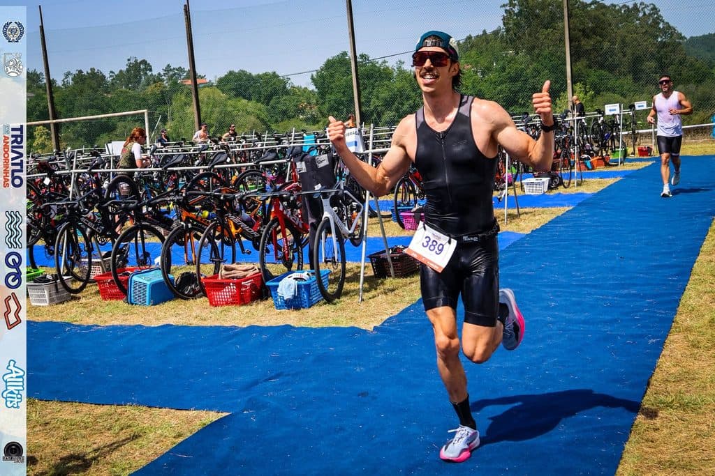 Atleta com o dorsal 389