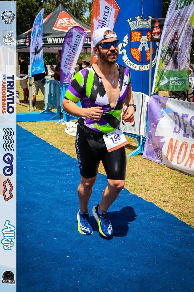 Atleta com o dorsal 198
