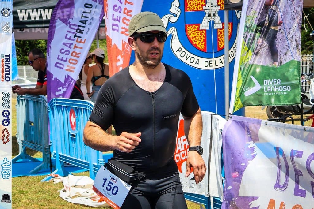 Atleta com o dorsal 150