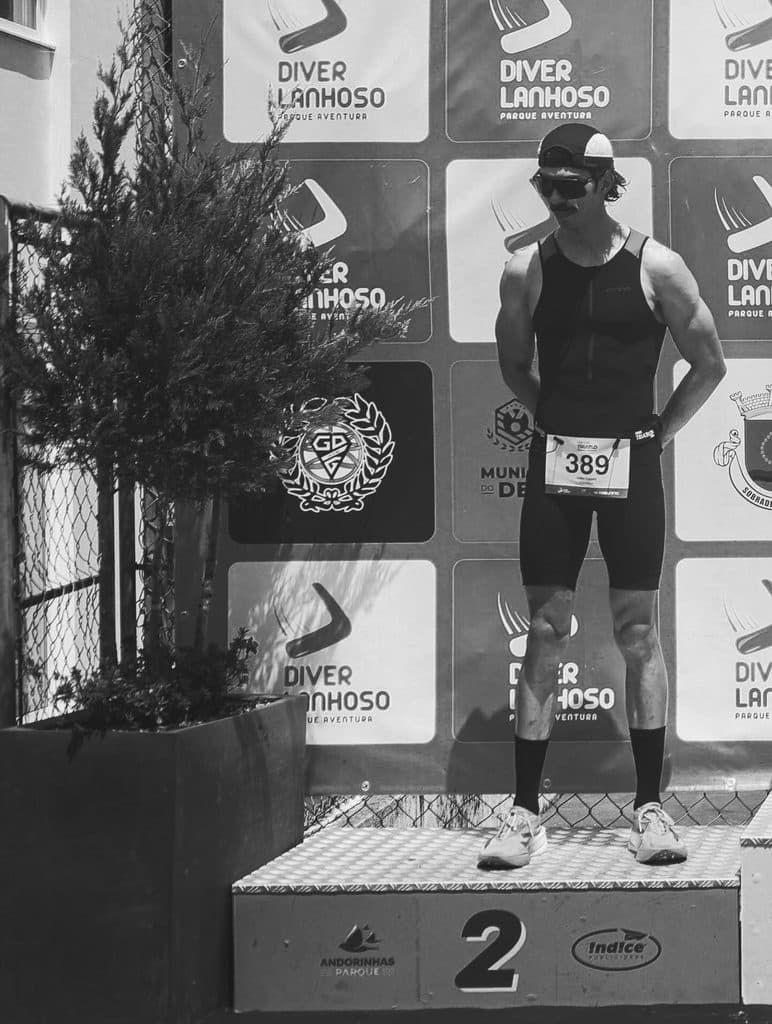 Atleta com o dorsal 389