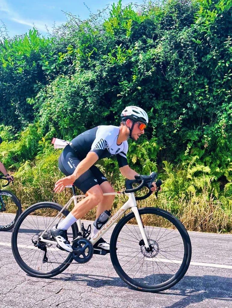 Atleta com o dorsal 117