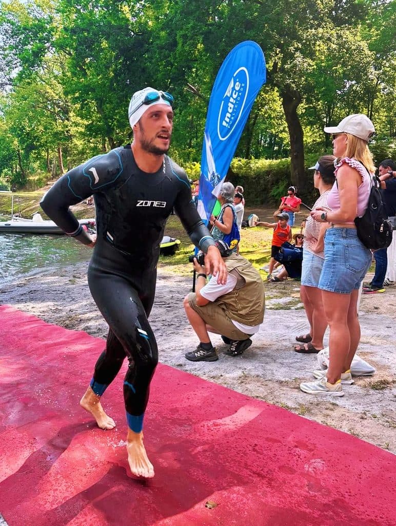 Atleta com o dorsal 117