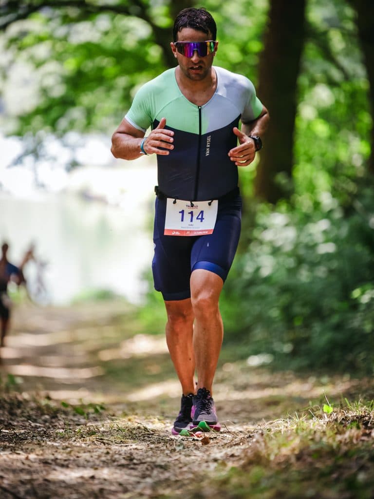 Atleta com o dorsal 114