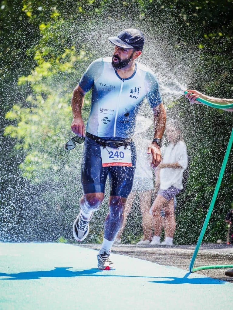 Atleta com o dorsal 240