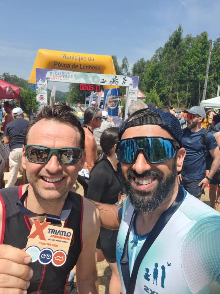 Atleta com o dorsal 332