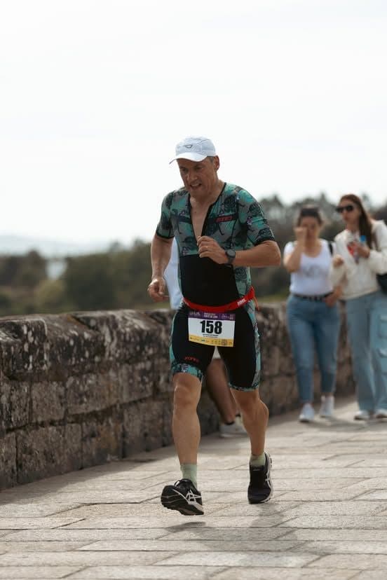 Atleta com o dorsal 158