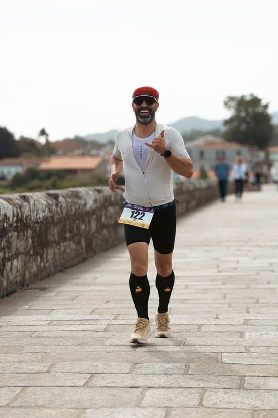 Atleta com o dorsal 122