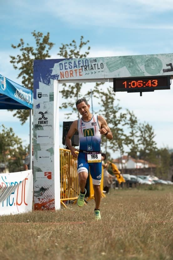 Atleta com o dorsal 168