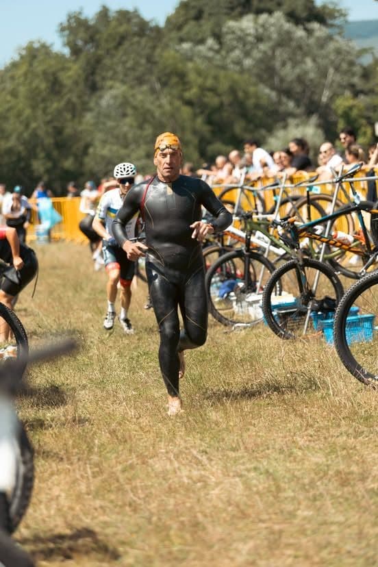 Atleta com o dorsal 154