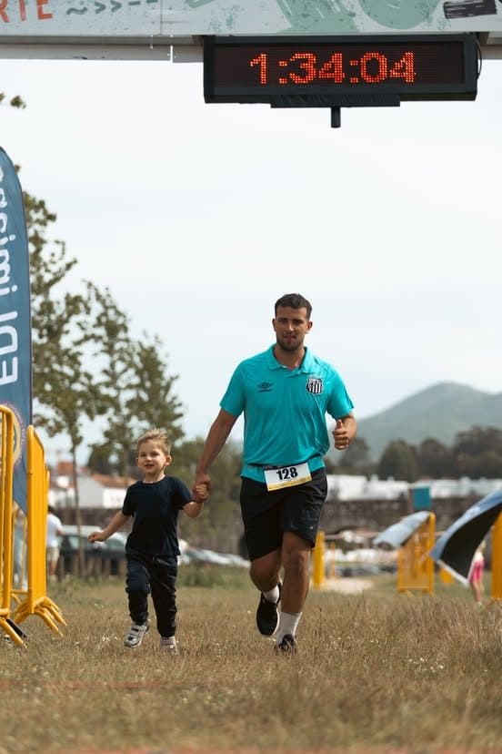 Atleta com o dorsal 128