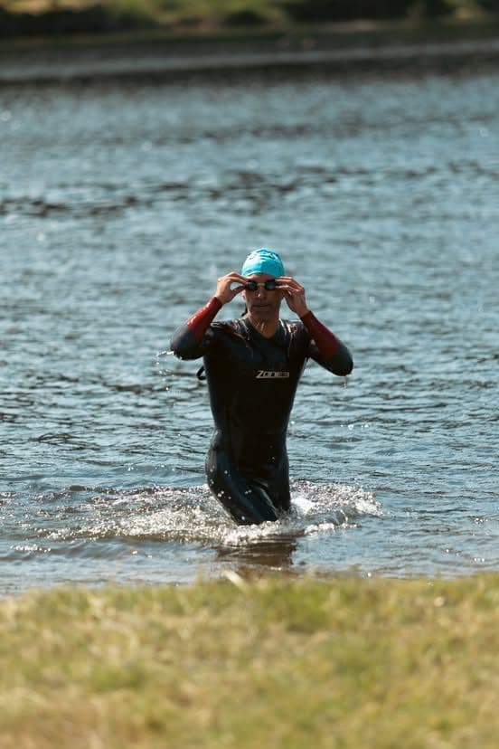 Atleta com o dorsal 165