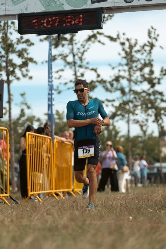 Atleta com o dorsal 136