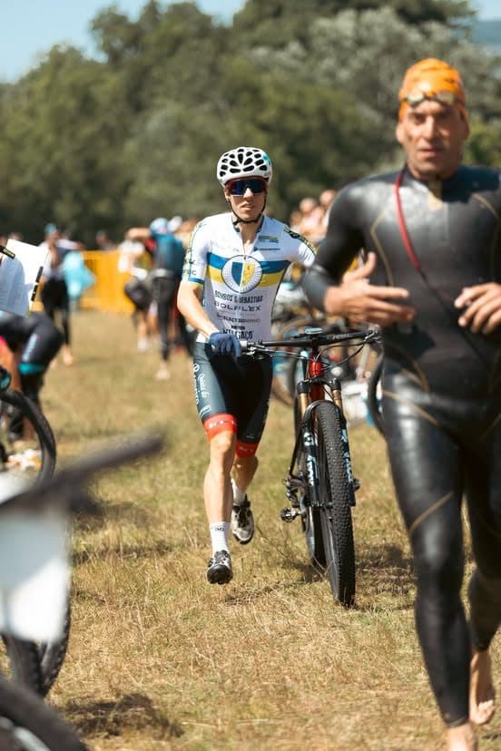 Atleta com o dorsal 154