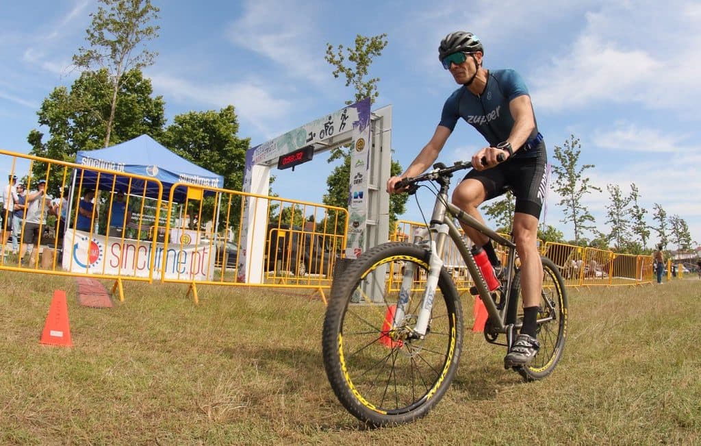 Atleta com o dorsal 156