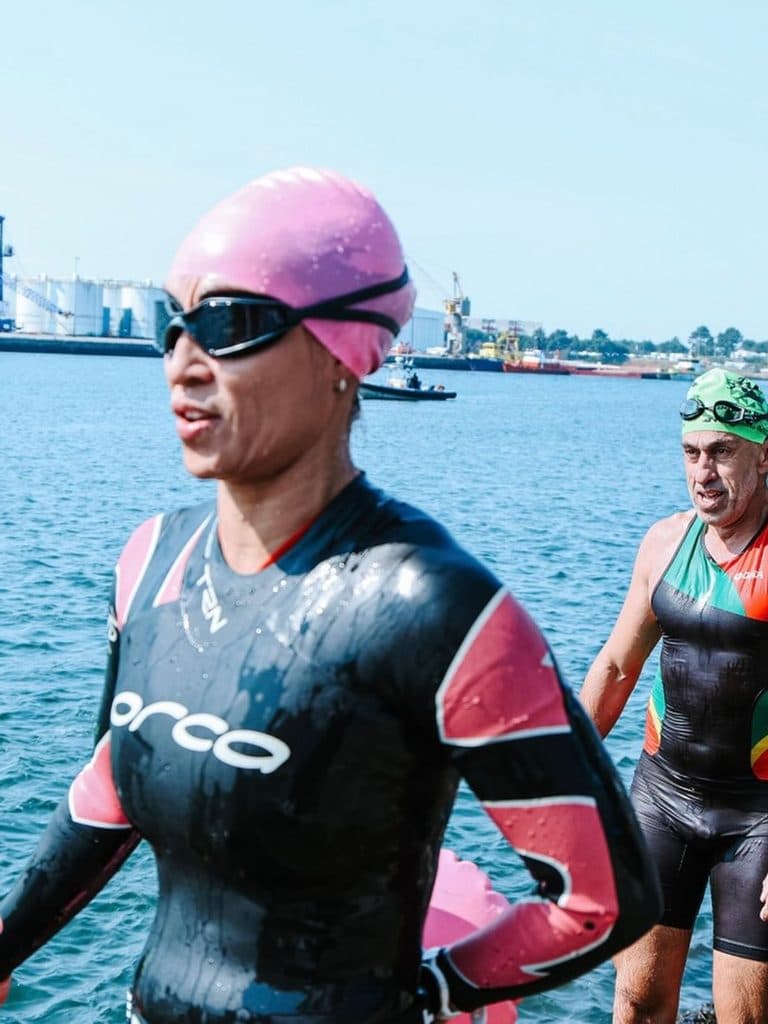 Atleta com o dorsal 455