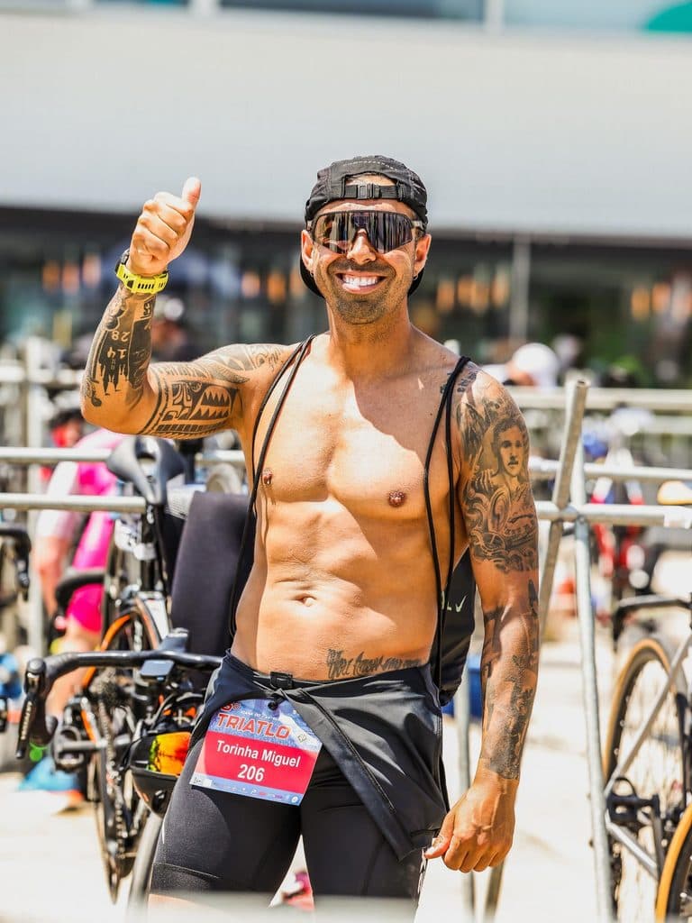 Atleta com o dorsal 206