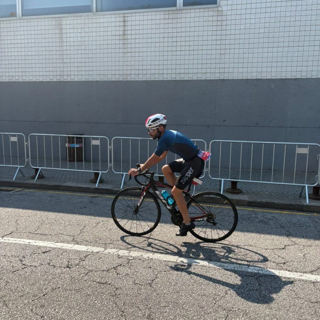 Atleta com o dorsal 193