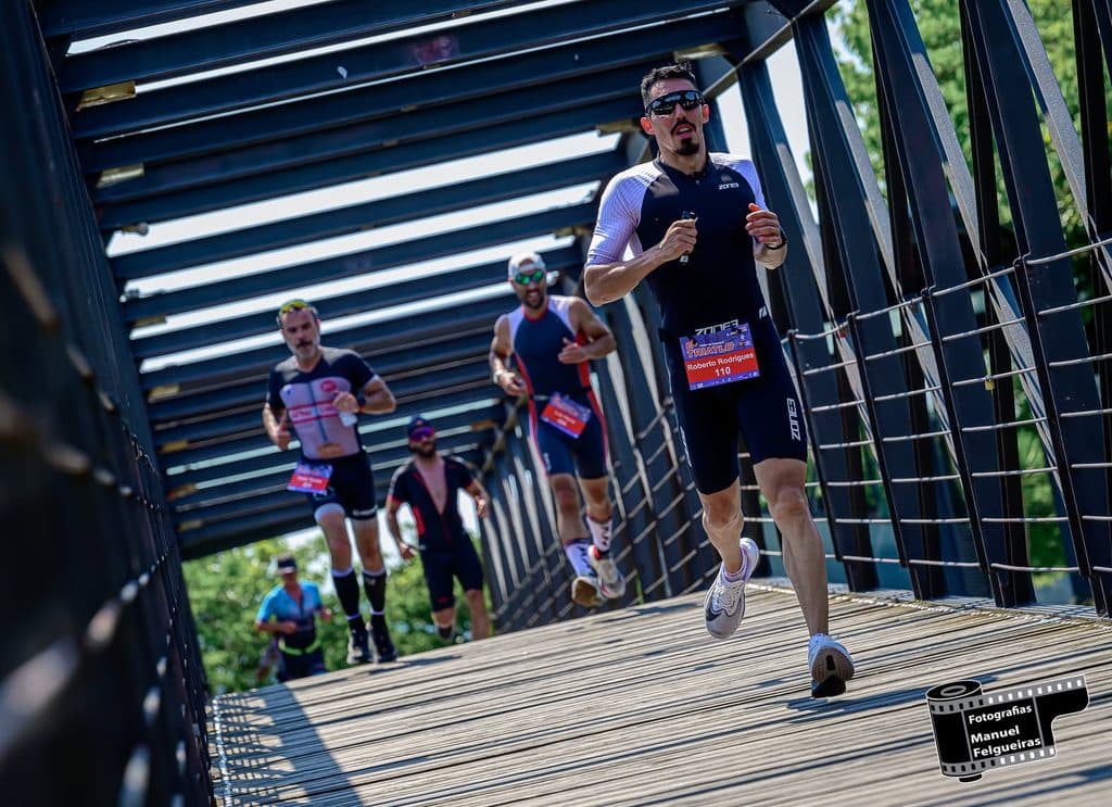 Atleta com o dorsal 110