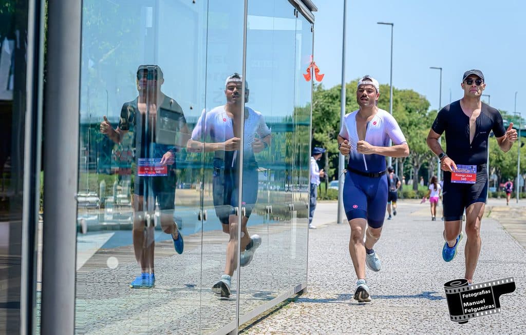 Atleta com o dorsal 340