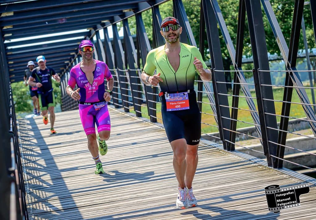 Atleta com o dorsal 490