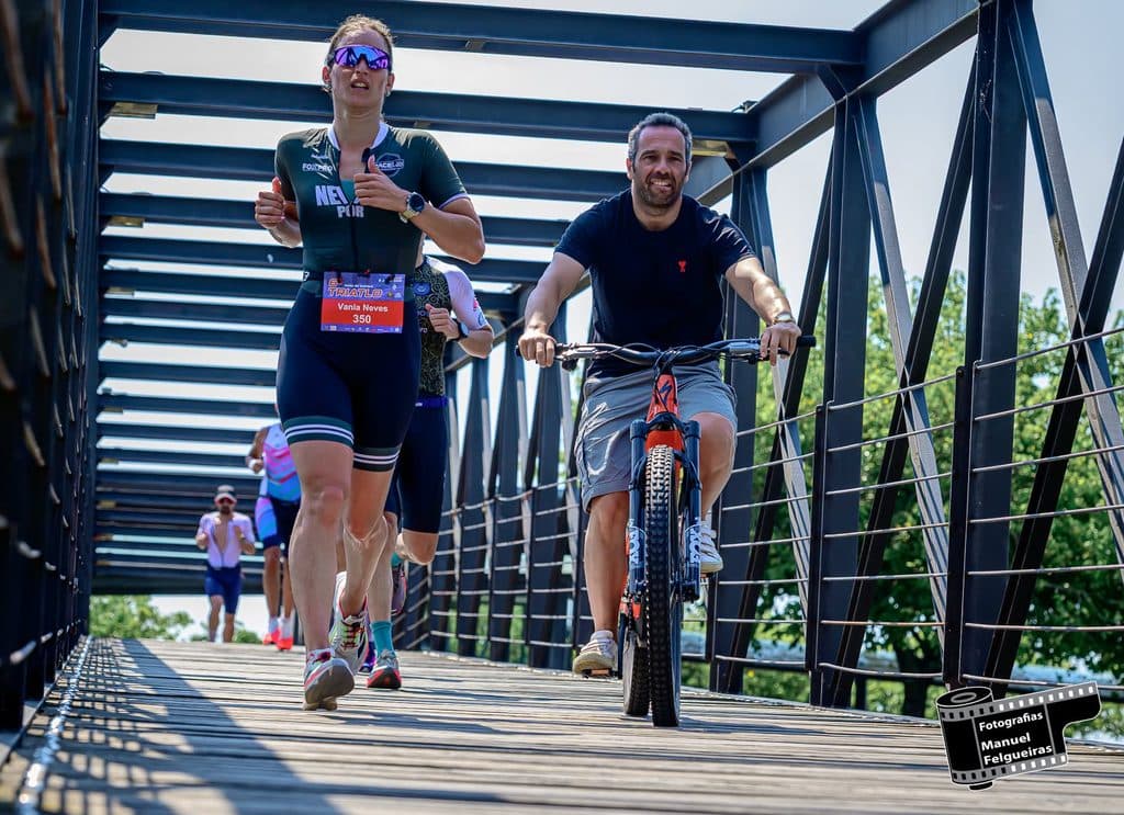 Atleta com o dorsal 350