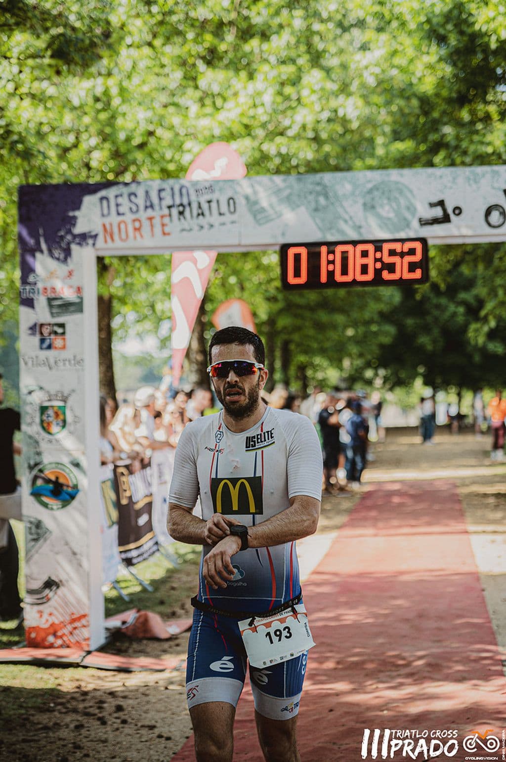 Atleta com o dorsal 193